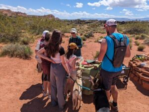 Friends of Snow Canyon members assist docent program